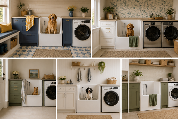 dog shower inspiration